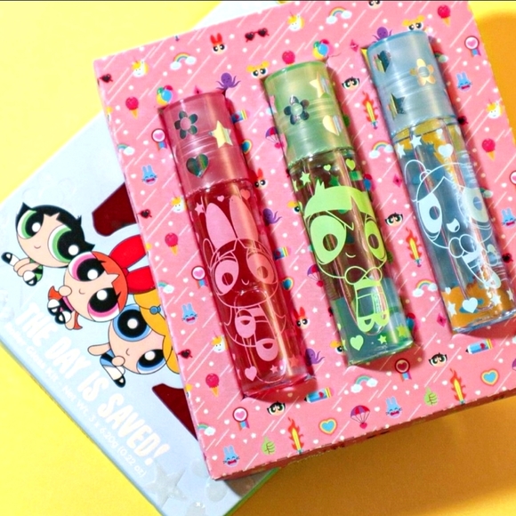 Powerpuff Girls "The Day is Saved" roller gloss kit - Picture 1 of 7